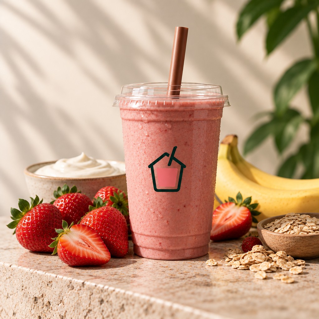 Strawberry Bliss smoothie